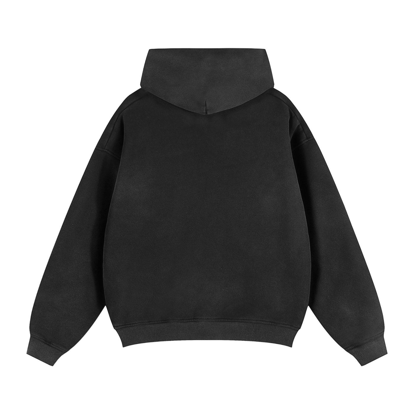 The Sheppard Two-way Zipper Boxy Fleece Hoodie