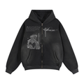 The Sheppard Two-way Zipper Boxy Fleece Hoodie