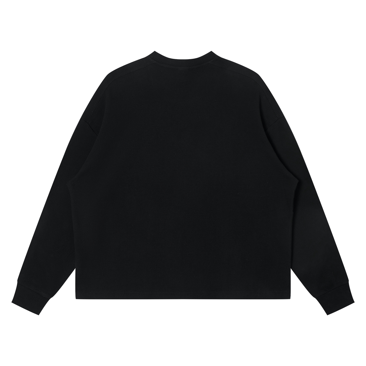 Blessed Waffle Boxy Long Sleeve